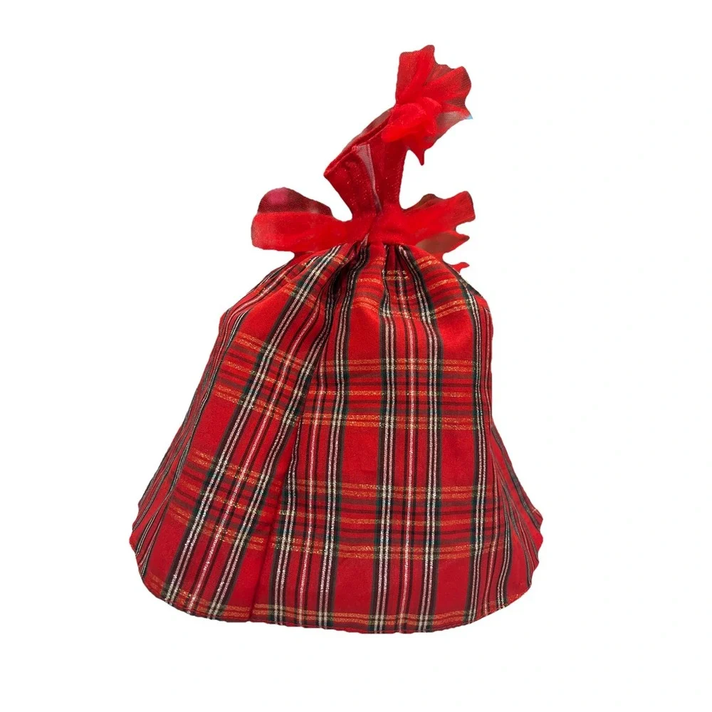 Barbie Signature 2024 Holiday Doll Dress Red Plaid Bow Fits Model Muse JBF65 D